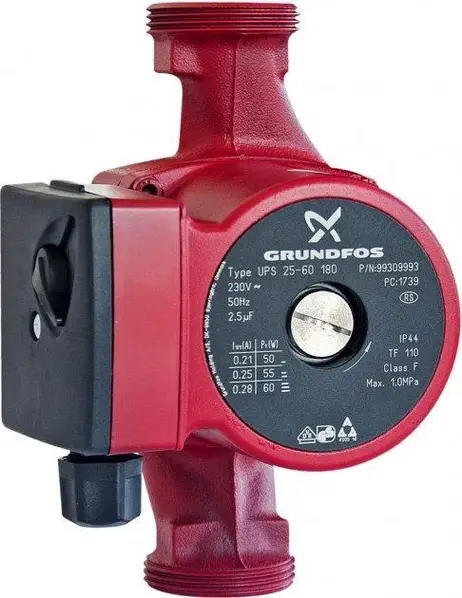 Насос Grundfos UPS 25/6-180